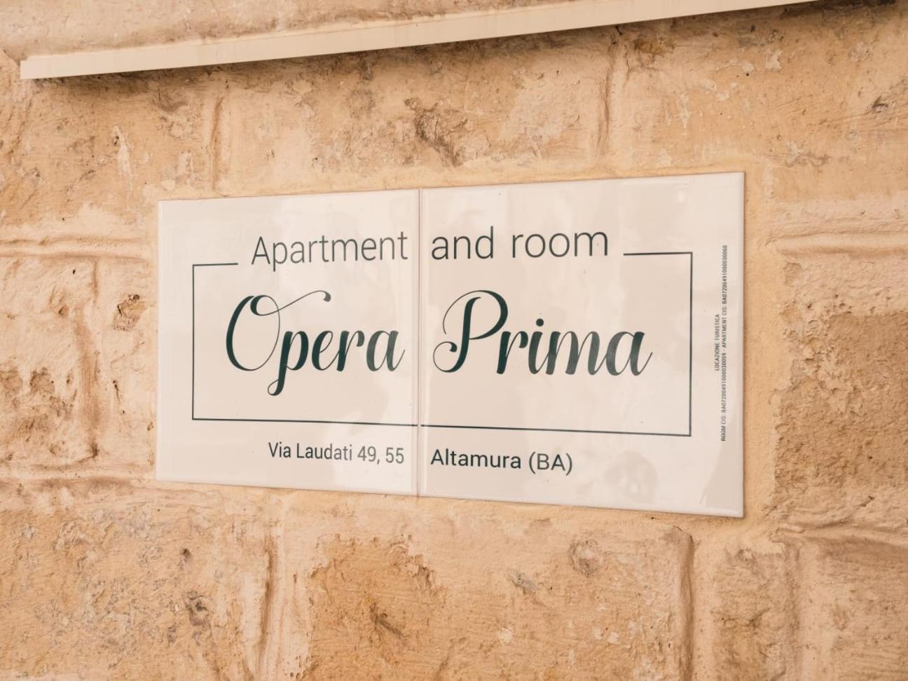 Appartamento Opera Prima And